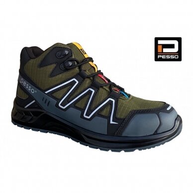 Darbo batai Pesso Boulder S3, žali