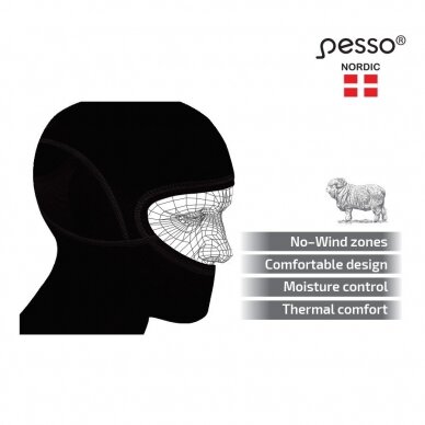 Šiltas pošalmis Pesso Merino