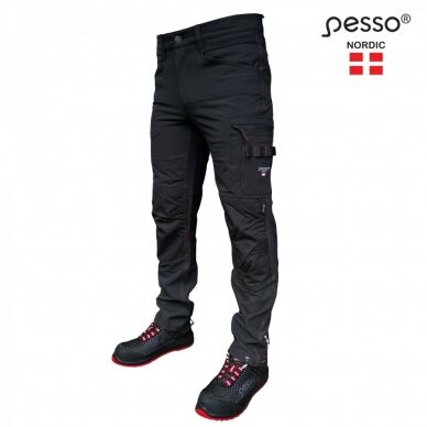 Kelnės Pesso Mercury 145B strech (juodos)