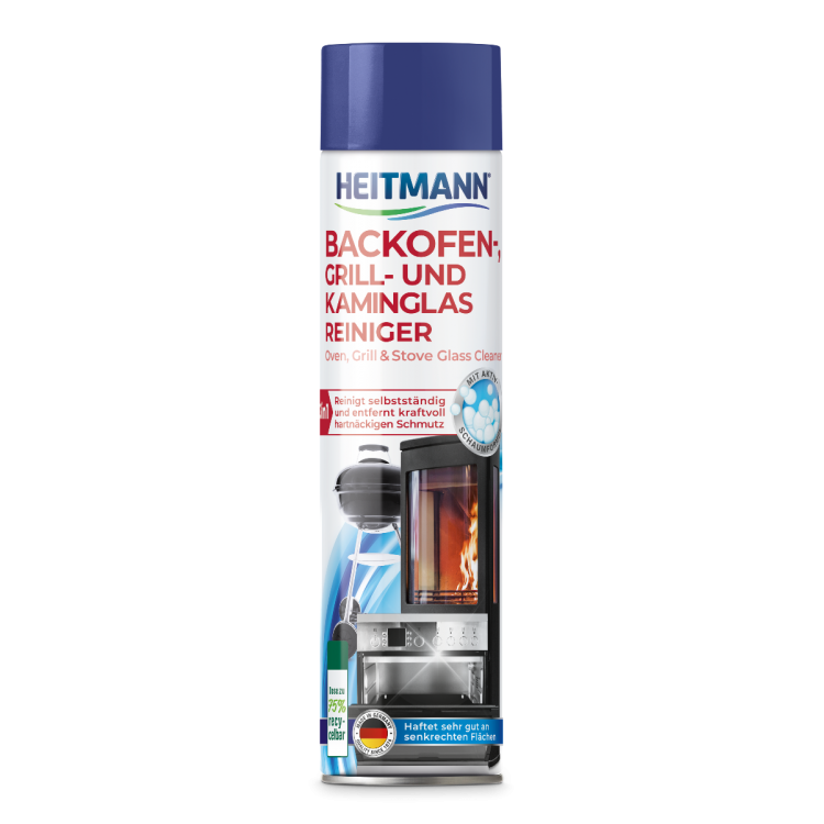 HEITMANN orkaičių/ grilių ir židinių stiklo valiklis 400 ml