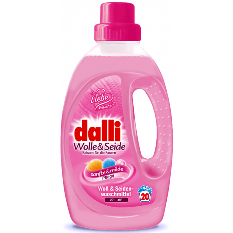 dalli balzamas vilnai ir šilkui 1,1 l