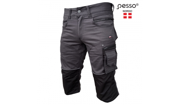 Bridžai Pesso stretch (pilki)