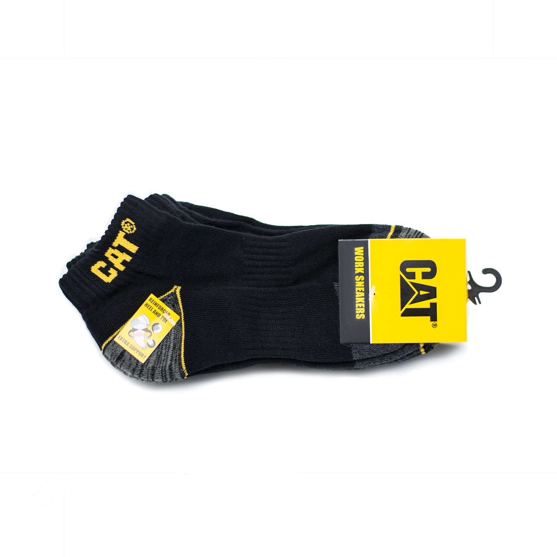 cat work sneakers kojinės, trumpos