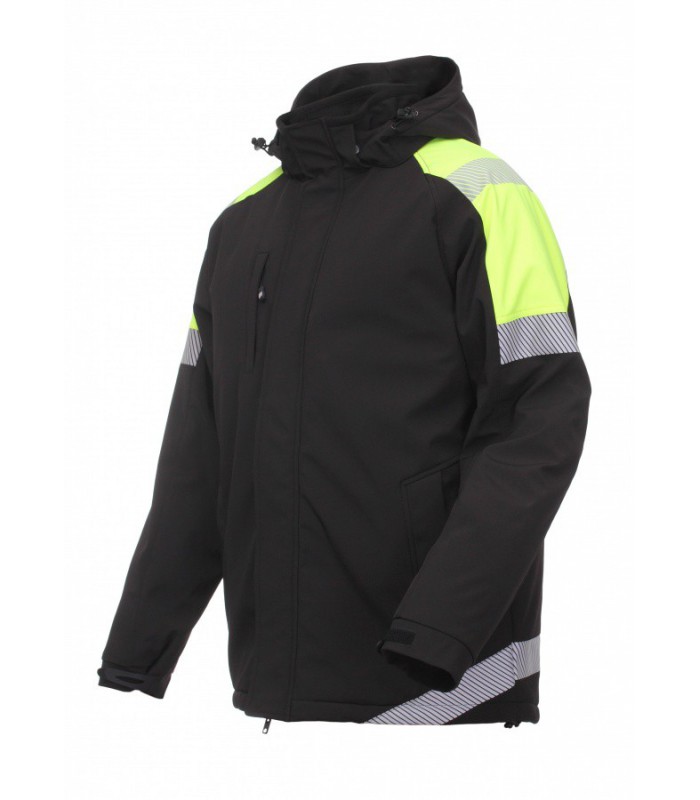 Softshell striukė ATLANTA su Hi-Vis detalėmis