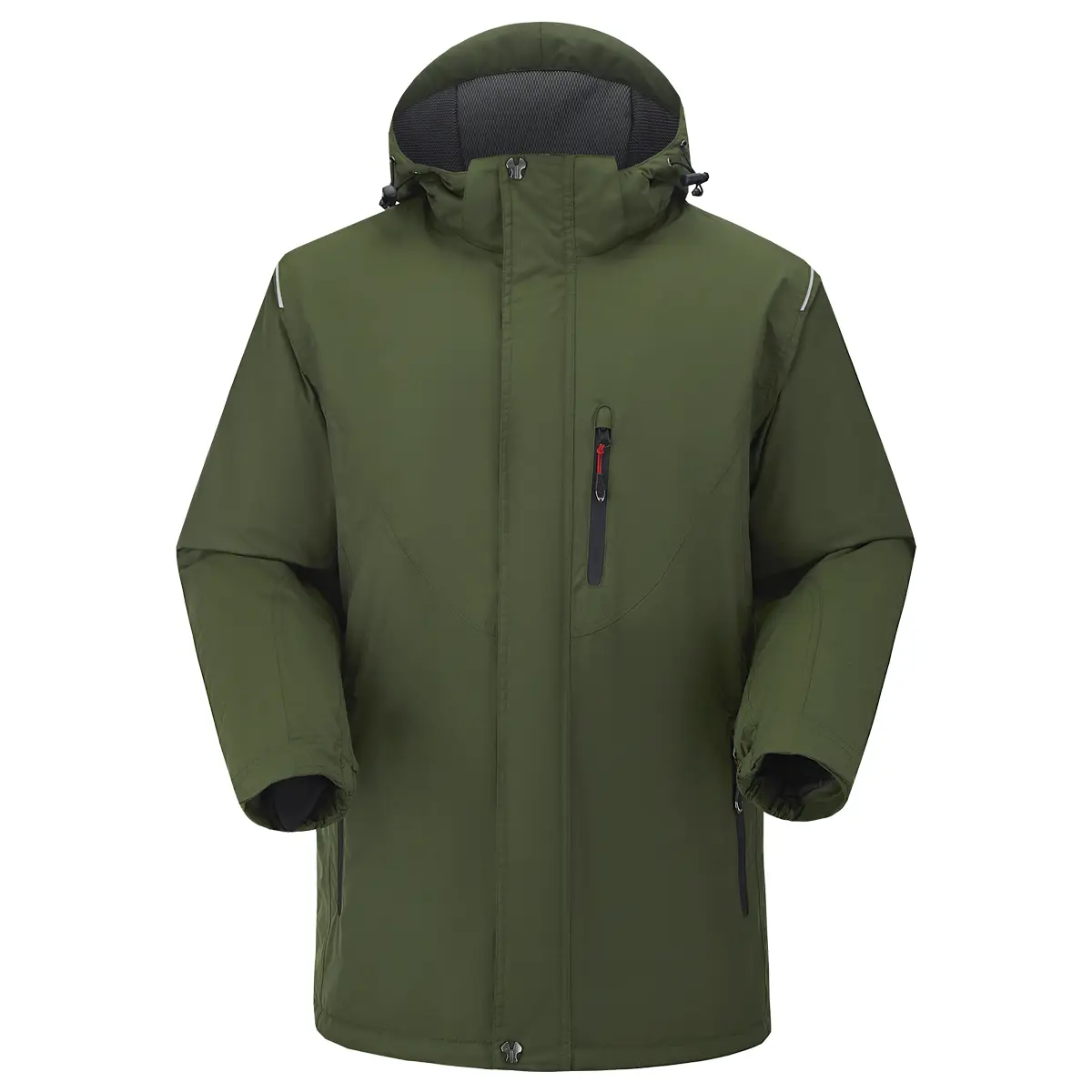 Neperšlampanti šilta striukė Pesso Helsinki, žalia