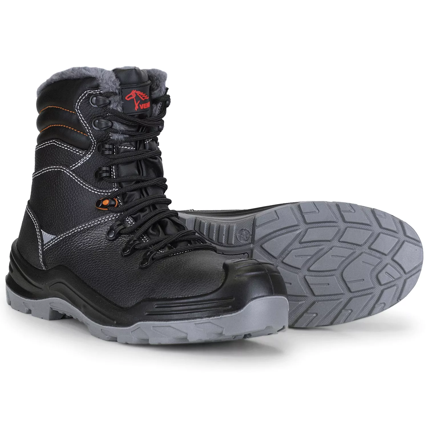 Žieminiai odiniai darbo batai S3