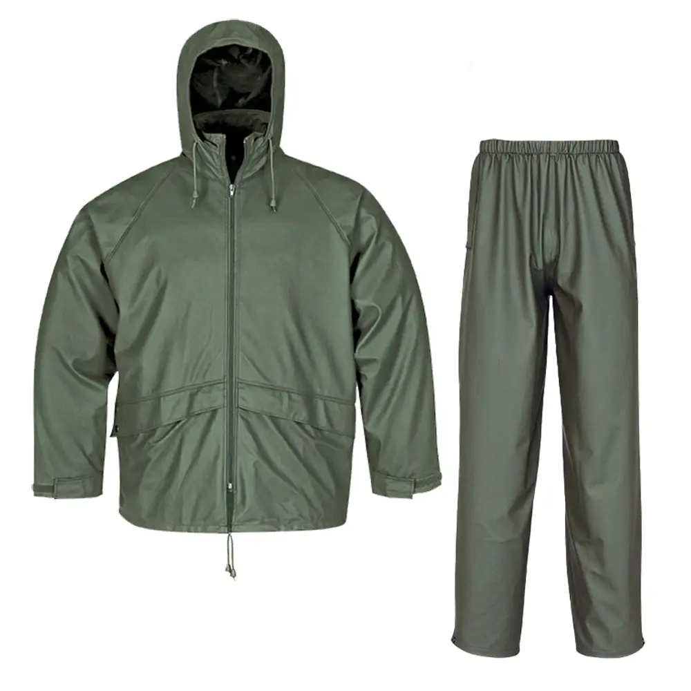 Neperšlampantis kostiumas Pesso 801+802, tamsiai žalia Pesso